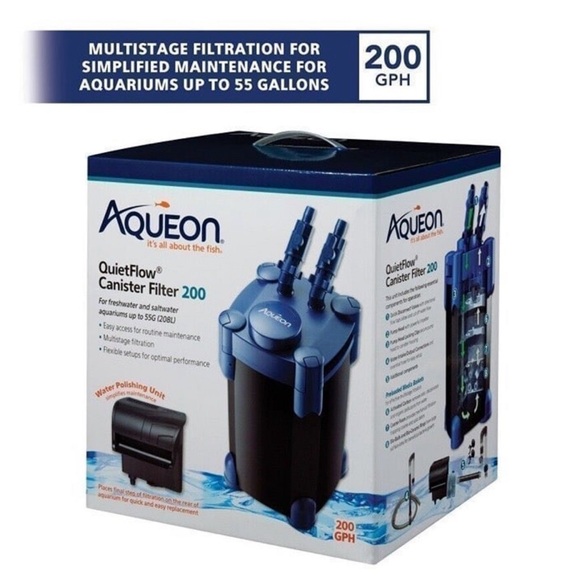 QuietFlow Canister Filter 200 - Blue brand new - Picture 6 of 8